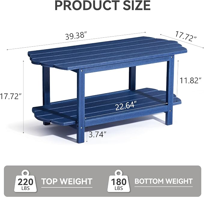 2-Tier Patio Table - Image 2