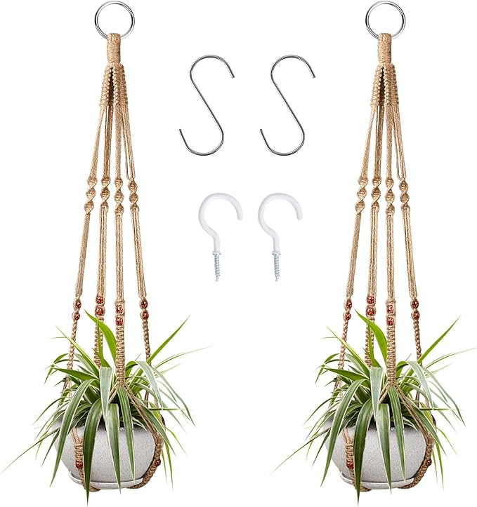 Augshy 2 Pcs Plant Hangers Hanging Plant Holder by Augshy