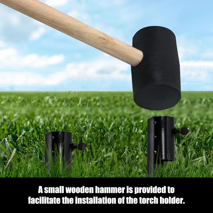 CNQLIS 6 Pcs Outdoor Light Stakes - Image 4