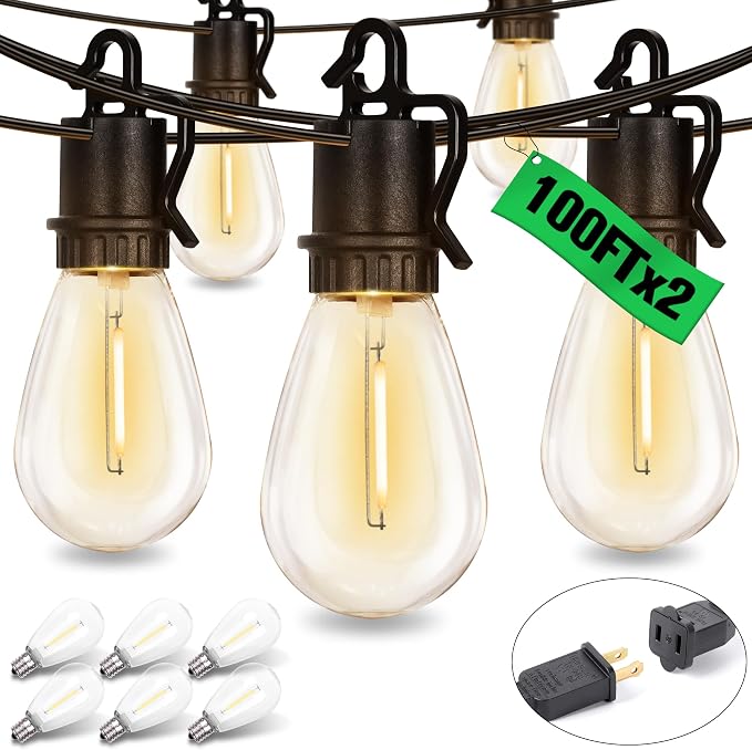 200FT Outdoor String Lights - Image 8