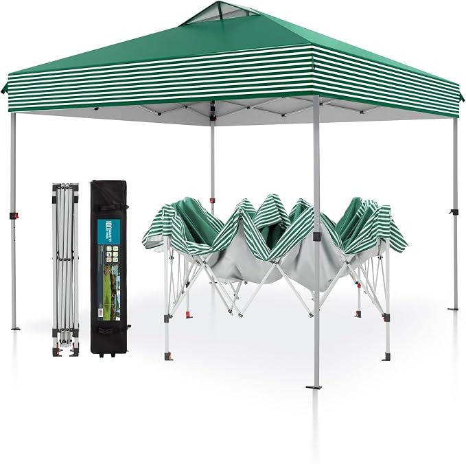 PHI VILLA Pop Up Canopy 10 10 Tents by PHIVILLAThepioneerofcomfortablehouseholdsupplies