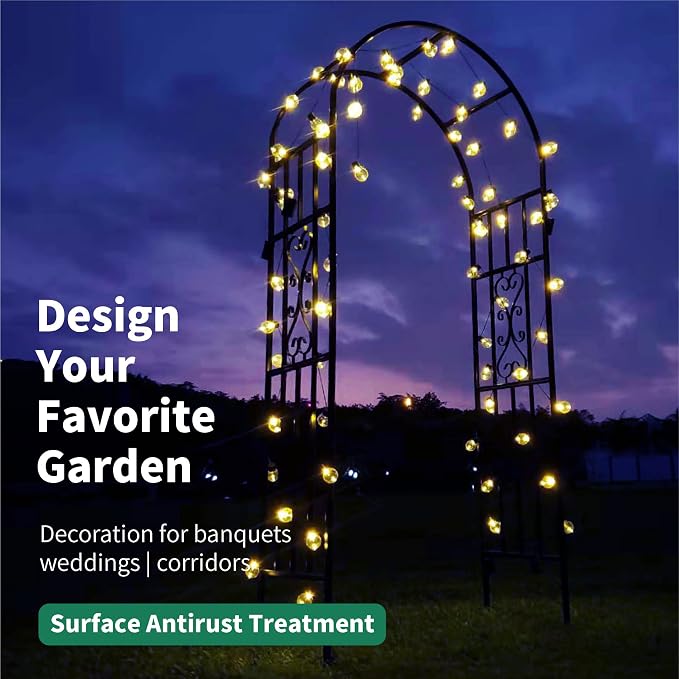 Metal Pergola Arbor - Image 4