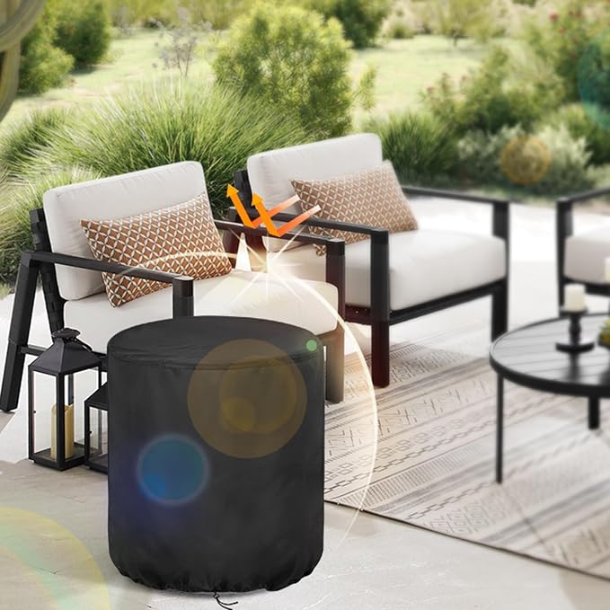 Patio Table Cover, Waterproof Square Round Cover - Image 7
