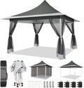 COBIZI 12x12 Pop up Canopy Gazebo on Clearance, Outdoor Canopy Tent by COBIZI