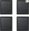 USB-C to Ring Barrel Plug 4Pack 4W Solar Charger by Paodekua