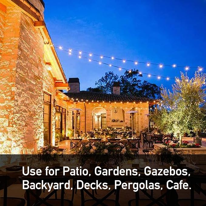 Banord 102FT Outdoor String Lights, Waterproof Patio Lights - Image 7
