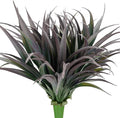 6Pcs Artificial Grass Fake Plants 17.3in Outdoor Plants UV Resistant Faux by Phliofd