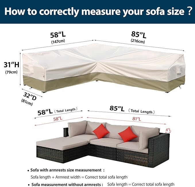 Outdoor Sectional Cover - Image 4