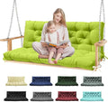 Porch Swing Cushions, Waterproof Patio Swing Cushions by Tycdiose