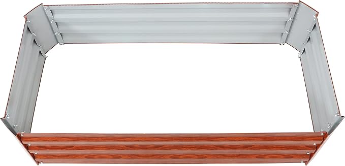 Sunnydaze 11.75" H Raised Metal Garden Bed - Image 9