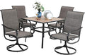 PHI VILLA 5 PCS Patio Dining Set by PHIVILLAThepioneerofcomfortablehouseholdsupplies
