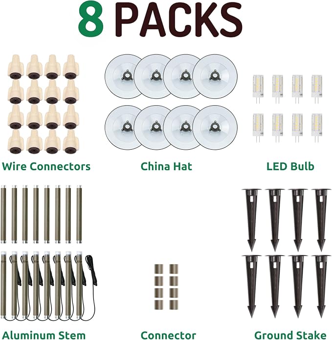 Lumina Lighting® 3W Landscape Lighting 12V Landscape Lights Low Voltage - Image 4