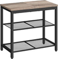 HOOBRO Shoe Bench, 3-Tier Shoe Rack, Industrial Shoe Organizer Storage Bench by HOOBRO