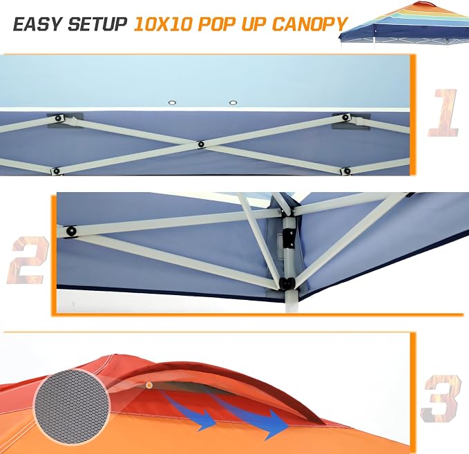 EAGLE PEAK Pop Up Canopy Tent - Image 7