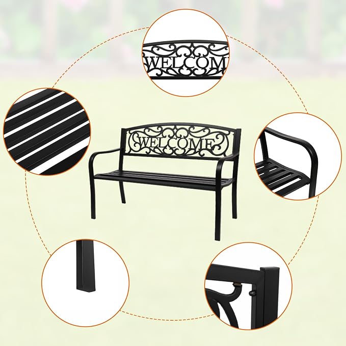Outvita Outdoor Bench - Image 2