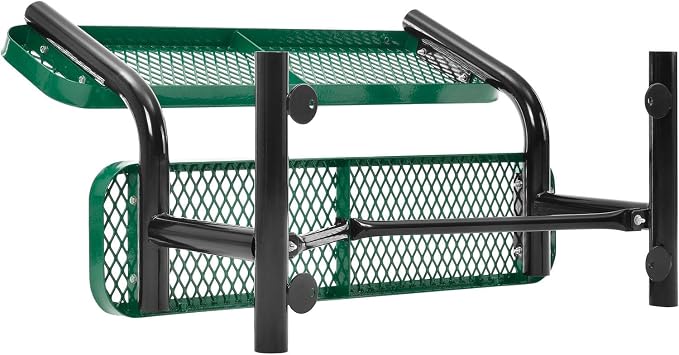 Global Industrial 4'L Heavy Duty Expanded Metal Mesh Bench - Image 7