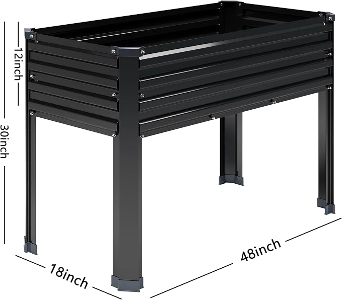 MGNO 2PCS Galvanized Raised Garden Bed Outdoor - Image 8