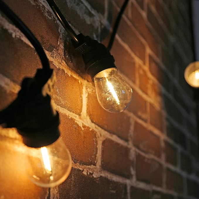 Shatterproof LED String Lights, Waterproof, Warm White 2200K, E26 Base - Image 7