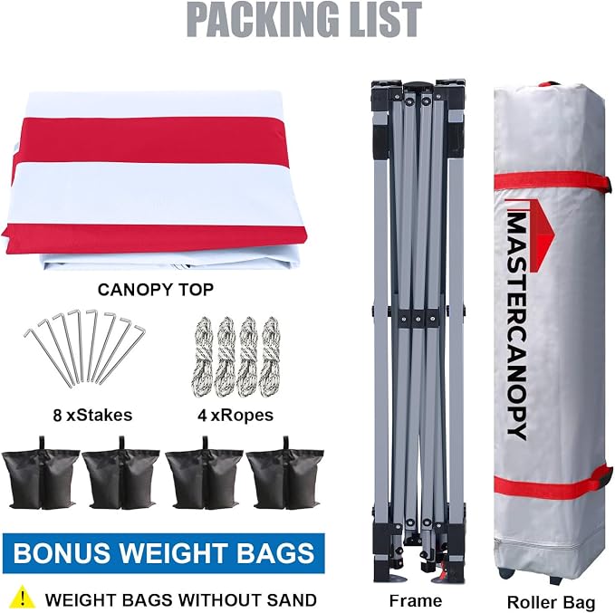 MASTERCANOPY Durable Pop-up Canopy Tent - Image 5