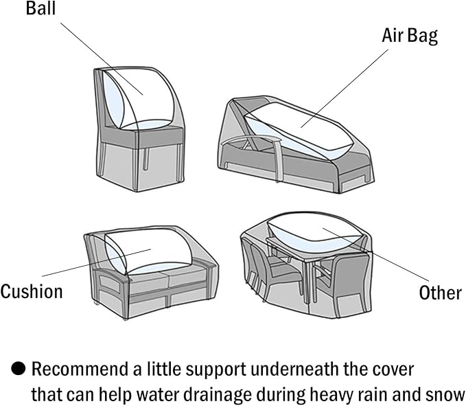 F&J Outdoors X-Large 3-Seater Sofa Cover Waterproof Anti-UV Patio Furniture - Image 9