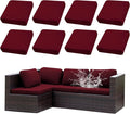 Outdoor Cushion Covers Set, Replacement by SUKAIKEQA