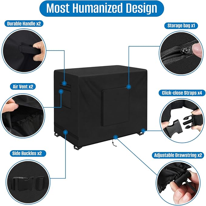 SIRUITON Outdoor Bar Cart Cover - Image 2