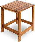 Utoplike Teak Outdoor Side Table by Utoplike