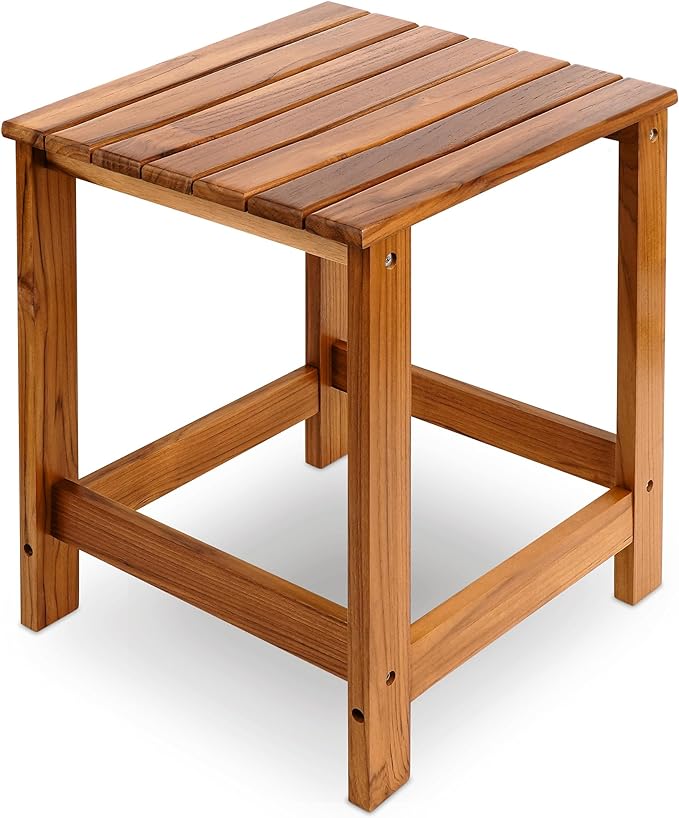 Utoplike Teak Outdoor Side Table by Utoplike
