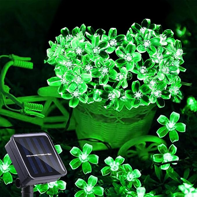 ITICdecor Solar Flower String Lights by ITICdecor