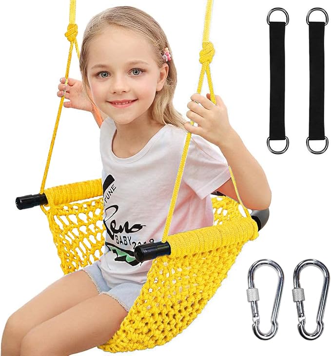 Hi-Na Kids Swing Seats Indoor Hand-Made by Hi-Na