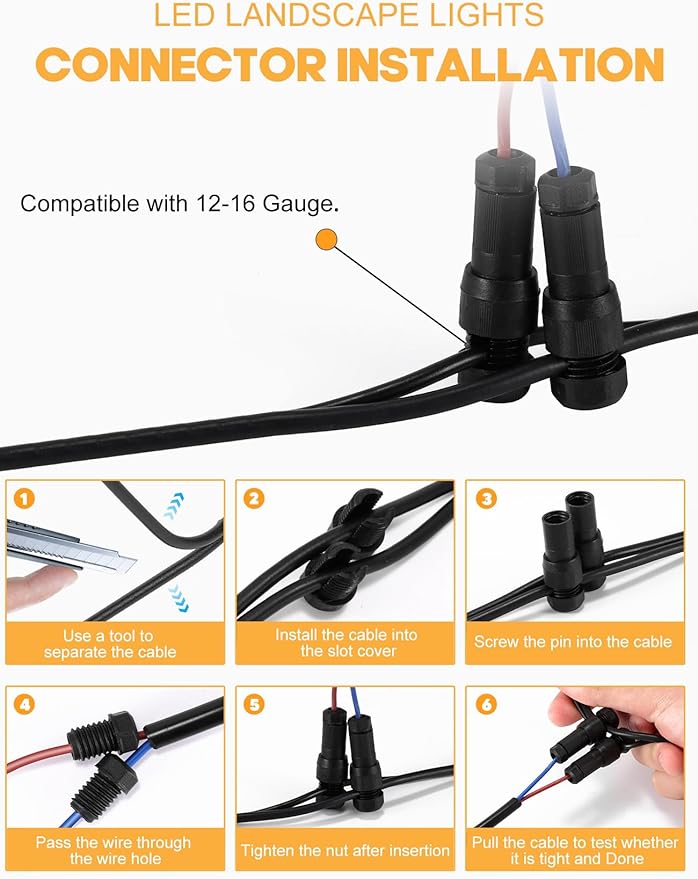 12W Low Voltage LED Landscape Lights - 12V Super Warm White Spotlight Landscape - Image 8