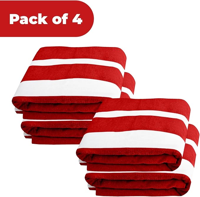 Superior Cabana Cotton Lounge Chair Cover, Outdoor Towel/Chaise Furniture Covers - Image 6