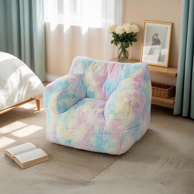 Pamapic 32" Bean Bag Chair, Single Sofa, Ultra Soft Dutch Velvet, Fluffy by Pamapic