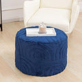 Asuprui Plush Fabric Ottoman Footrest – 20"x14" Soft Foam Pouf by Asuprui