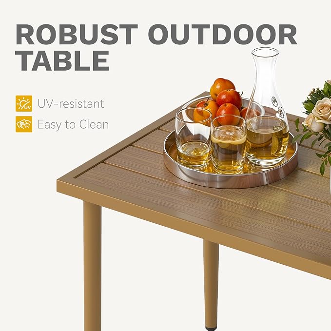 DWVO 6 Pieces Patio Furniture Set, L Couch Outdoor - Image 6