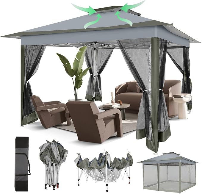 COBIZI 12x12 Pop Up Gazebos On Clearance by COBIZI