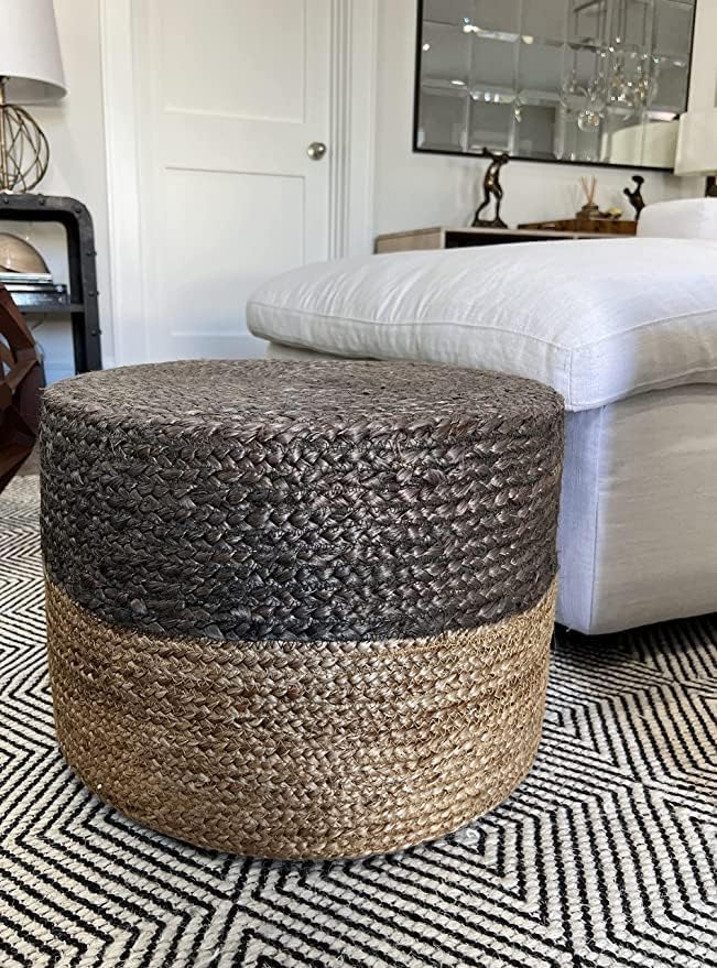 S & L Homes Pouf Ottoman - Image 3