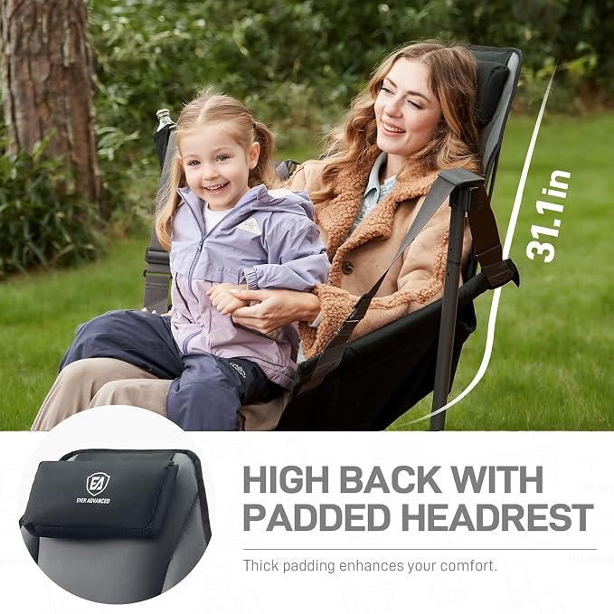 EVER ADVANCED Padded Oversized Hammock Camping Chair, Compact Heavy Duty Swing - Image 7