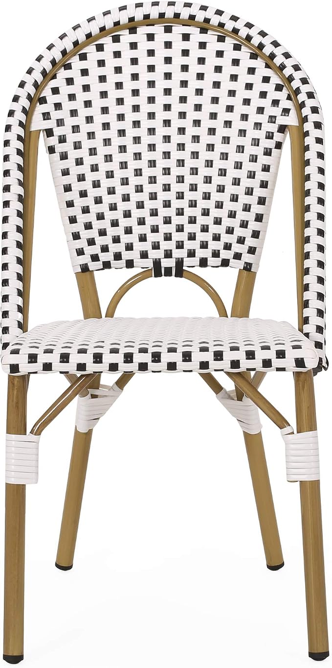 Christopher Knight Home Philomena Outdoor French Bistro Chair - Image 9