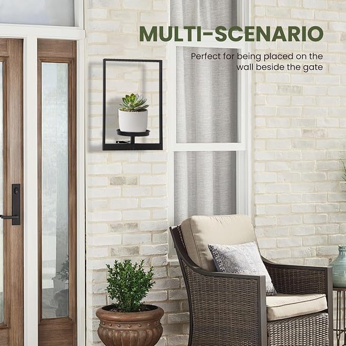Wall Planters for Indoor Plants, Window Plant Shelves Set of 3, Wall Plant - Image 6