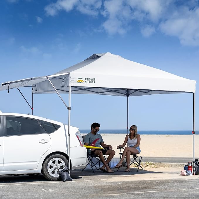 CROWN SHADES 10x10 Pop up Canopy Tent Patended Centerlock Instant Commercial - Image 2