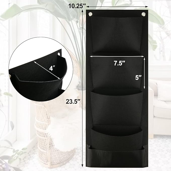 Cosmos Hanging Wall Planter - Image 3