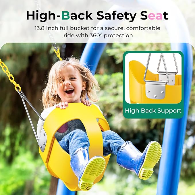 DECORLIFE Toddler Swing - Image 3