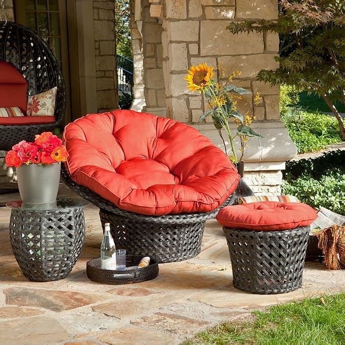 Water Resistant Papasan Cushion, Rocker Chair Pads, Hammock Seating Cushion - Image 3