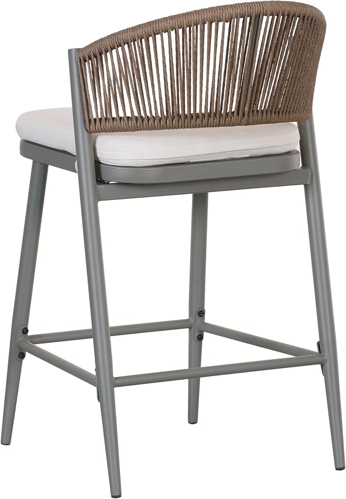 Christopher Knight Home Hearth 26.00" H Patio Barstools Set of 2, Woven Wicker - Image 9