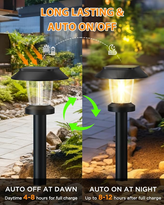ALEPOD Solar Pathway Lights Outdoor - Image 5