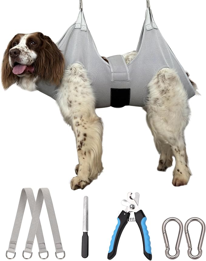 Dog Grooming Hammock Hanging Harness by Kkiimatt