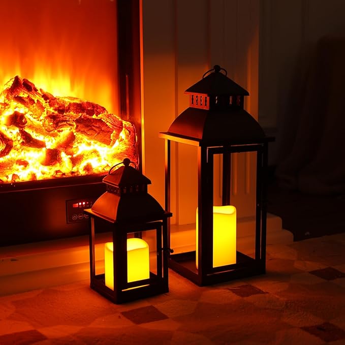NEEDOMO LED Lanterns Decorative Outdoor&Indoor, Lantern Decor - Image 6