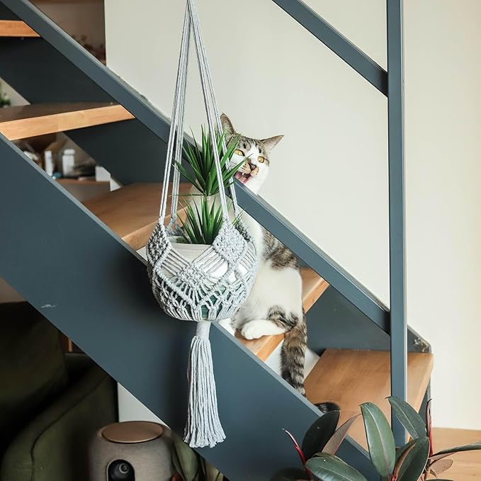 Hanging Planter with Patterns - Image 2