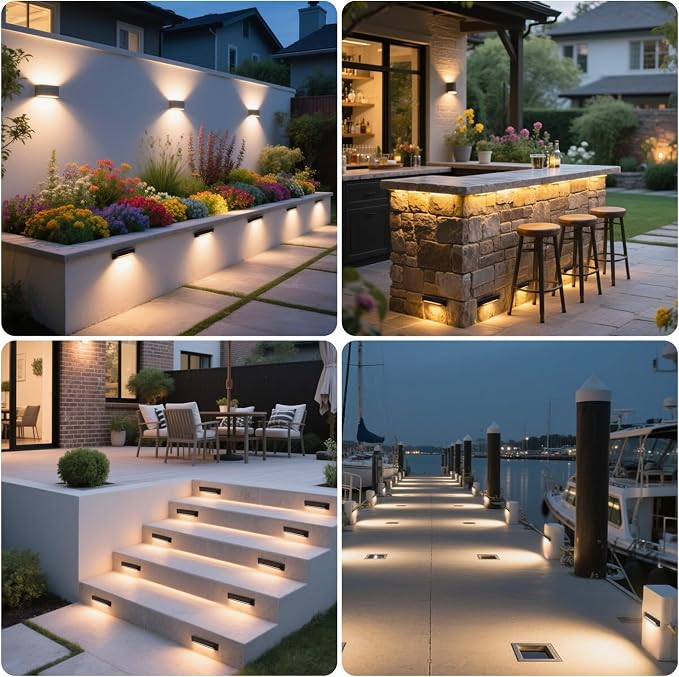 Energetic 5CCT LED Outdoor Step Lights, Low Voltage Deck Lights - Image 8